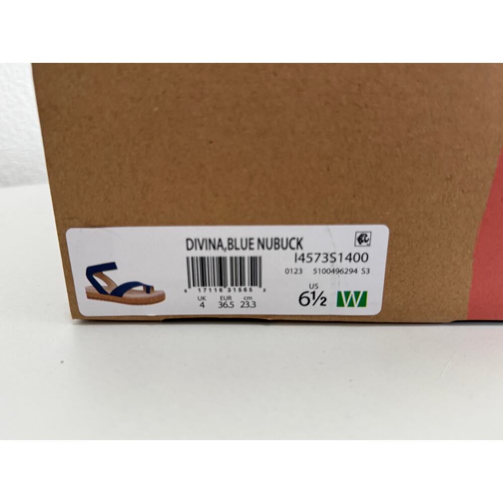 NIB Women's SOUL Naturalizer Women's Divina Sandal Blue Strap Summer  6.5 - Picture 8 of 11